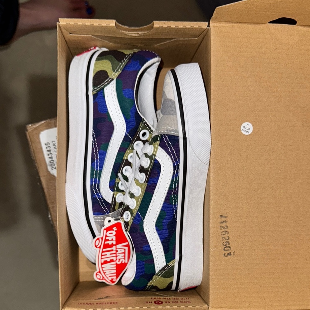 Vans Camo Pattern Sneakers